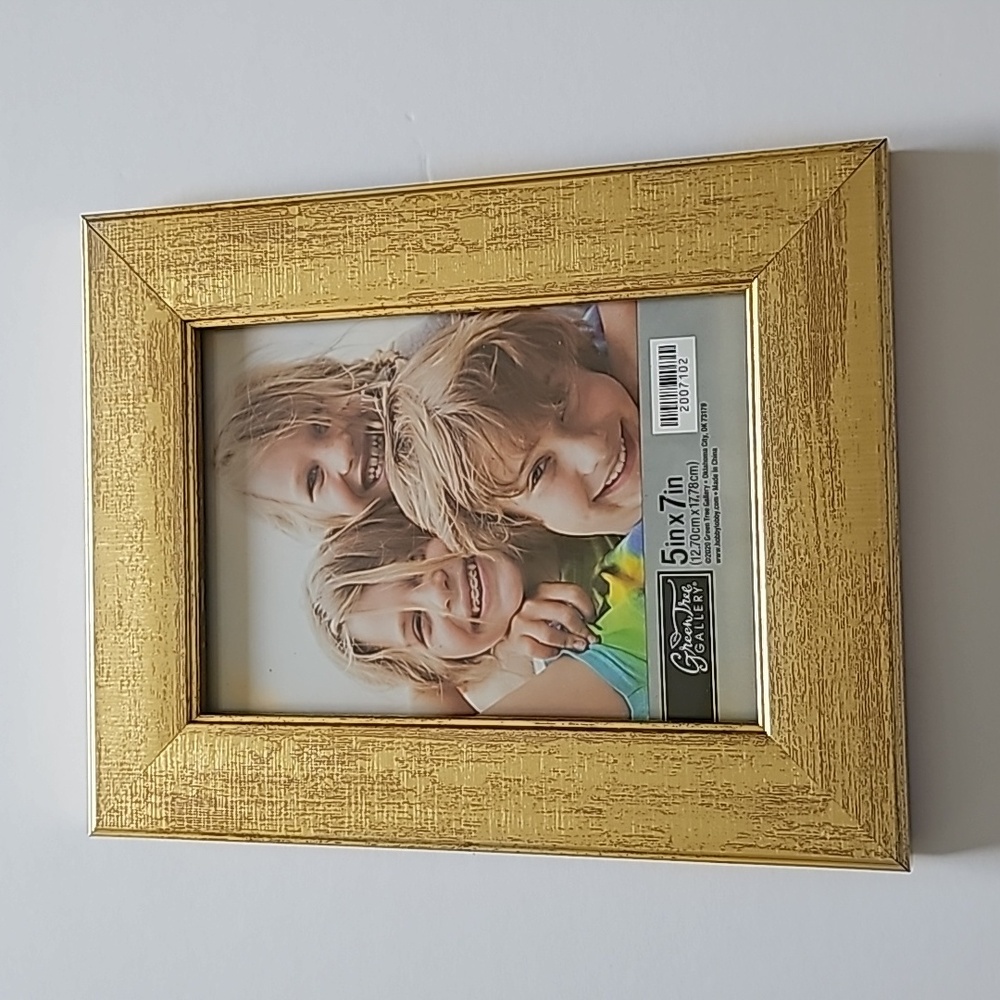 5 gold Picture frames